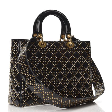 lady dior studded|lady dior bag cannage.